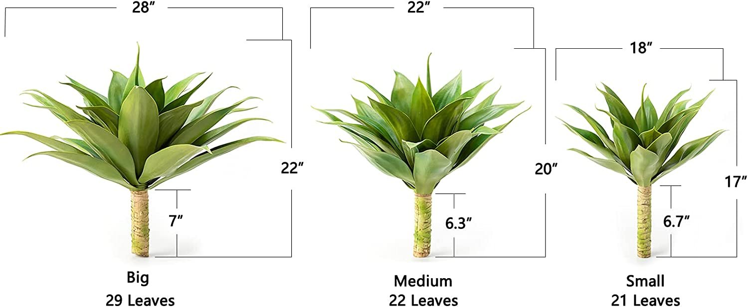 Velener Artificial Agave Plant - Image 2